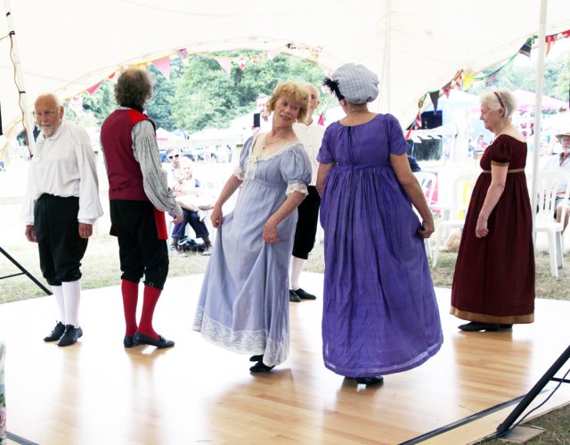 NHD performing at the Strumshaw Tree fair..2025