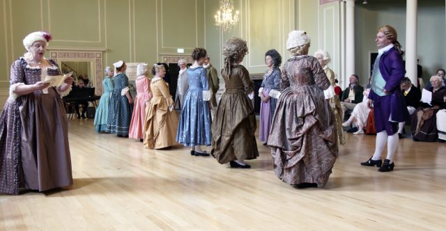 Madame continues, "All English dances seem to be the same: