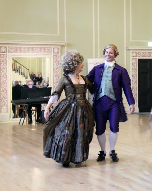 M. de Lazowski describes the Assembly House in Norwich, "A grand vestibule separates it from two magnificent rooms, one of them occupied by parties of whist; in the other cotillions are generally danced. It would be difficult to come across a more brilliant or more numerous assembly: I scarcely know of towns in France with anything of this kind.”