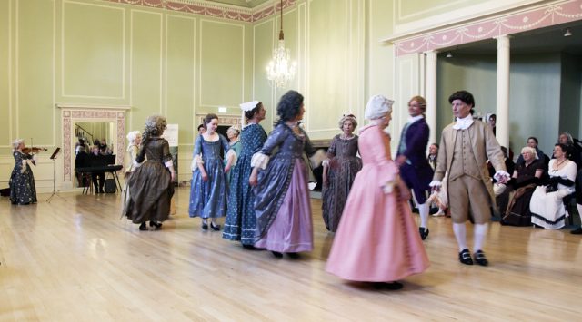 A change of partner and they join in the dance, 'Arcadian Nuptials'.